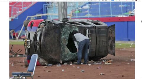印尼足球比賽 失利後爆發暴力 球迷踩踏 174人死亡