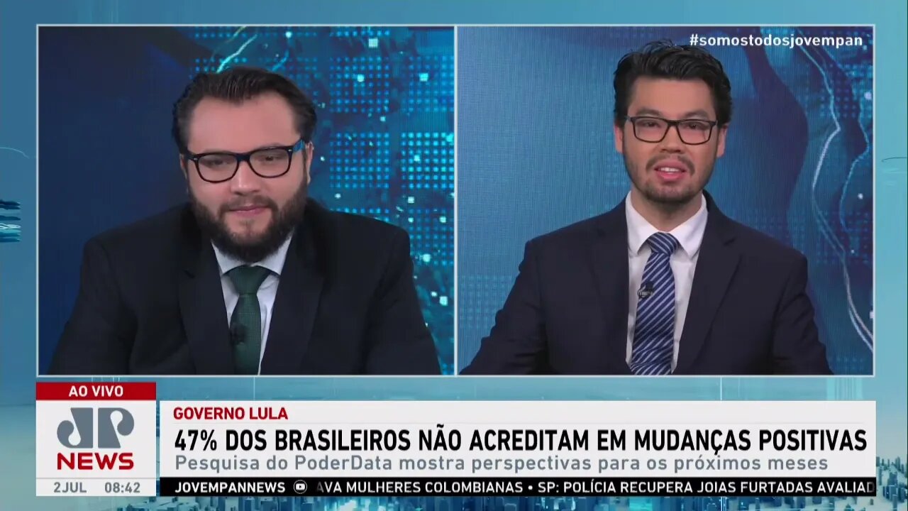 Quase metade da população não acredita em mudanças positivas no governo Lula, diz pesquisa