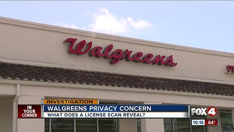 Walgreens privacy screen