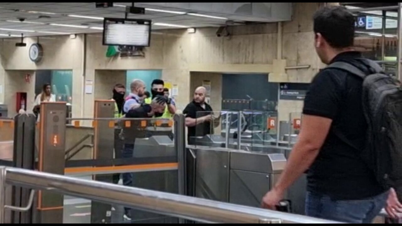 Ataque con cuchillo en la Estación Clot de Renfe en Barcelona