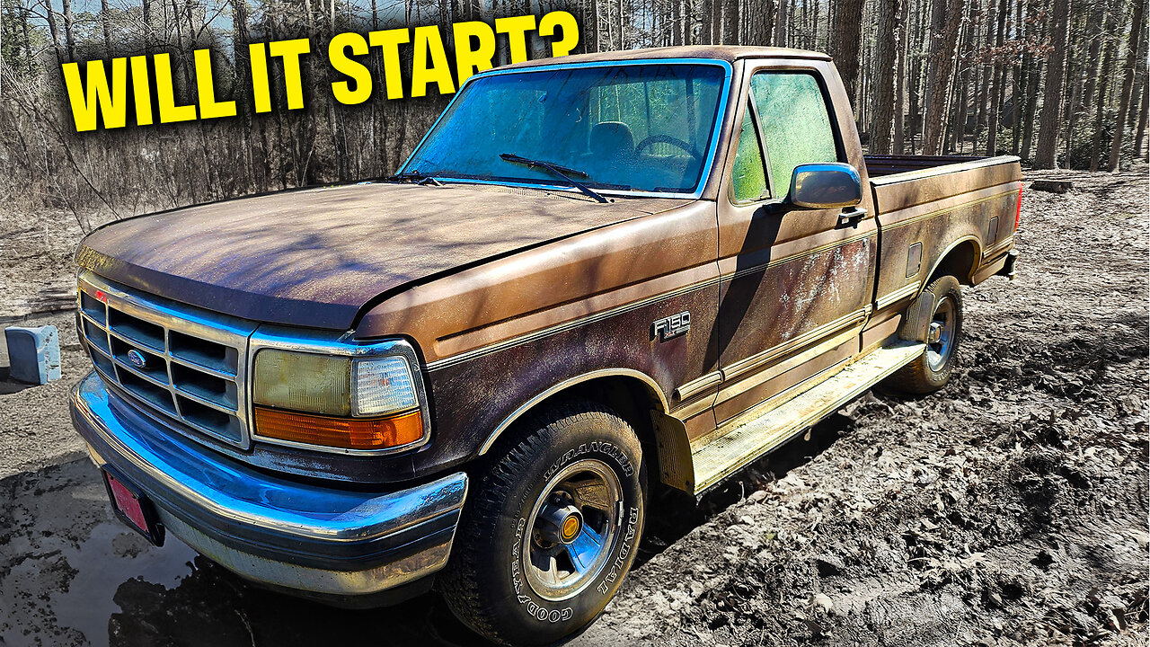 Will it START? Abandoned 1994 FORD F150