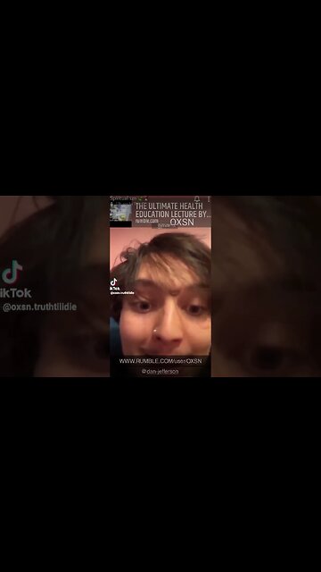 Health Lecture Rumble Exclusive - OXSN #shorts (Ft. Dan Jefferson)