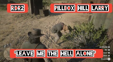 "You took on a man with nothing to lose" — RDR2