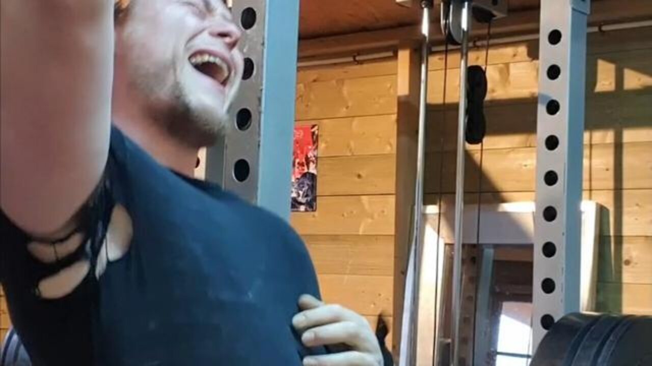 BONUS VIDEO EASY 97.5 Kgs x5 BACK-OFF SET