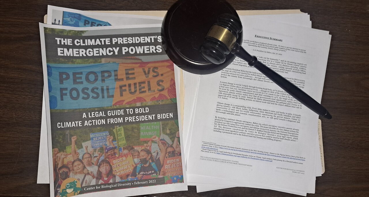 President Bidens Climate Emergency Powers: Introduction