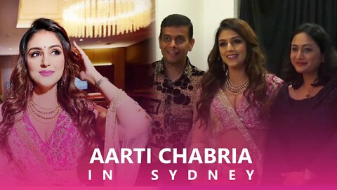 Aarti Chabria in Sydney @AARTI CHABRIA OFFICIAL