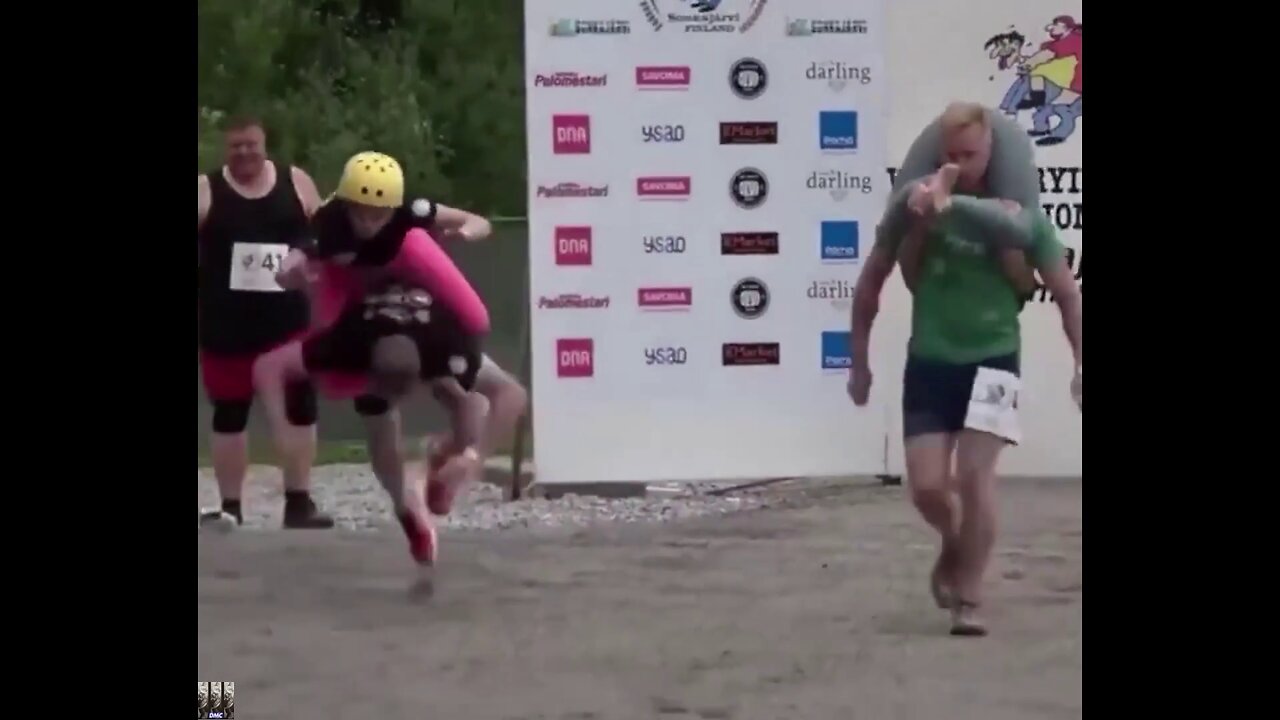 The Wife Carrying World Championships💪