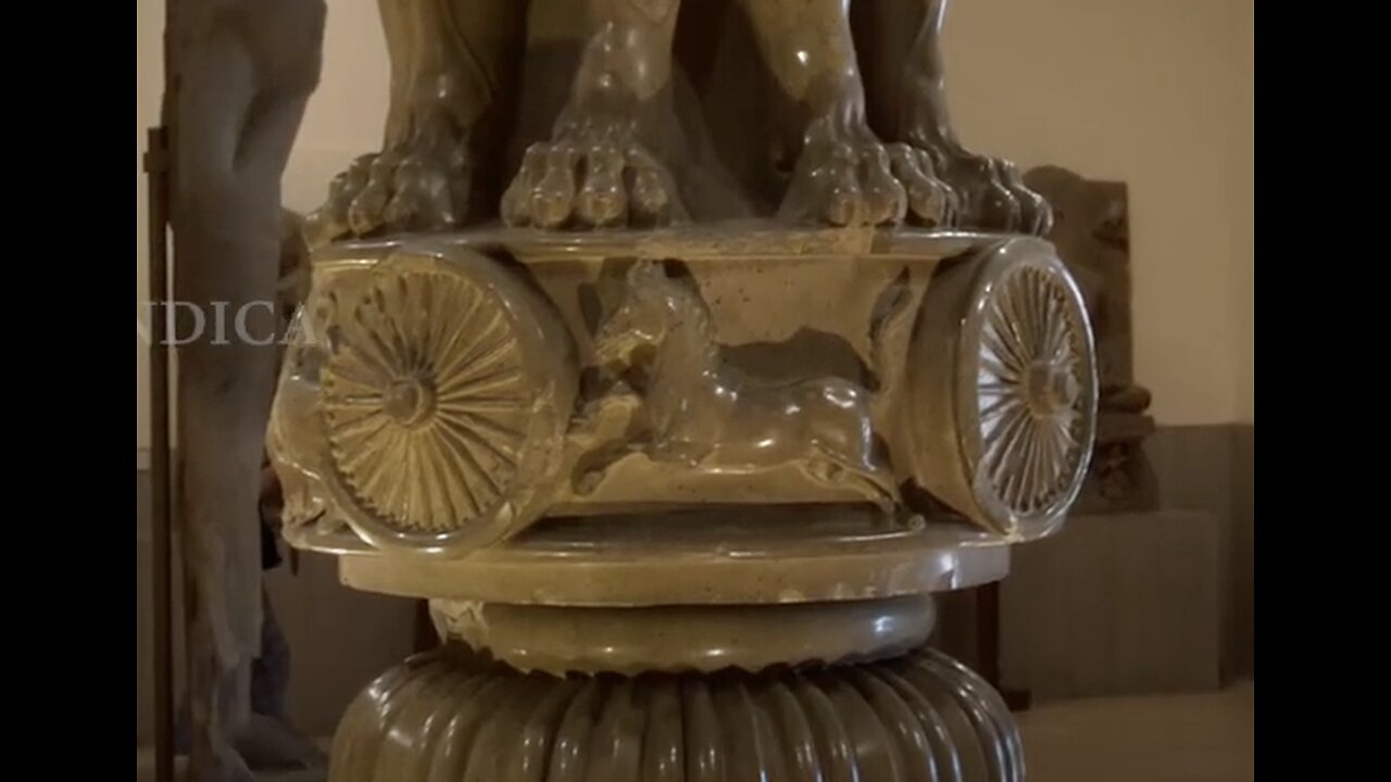 The Lion capital of Ashoka at Sarnath