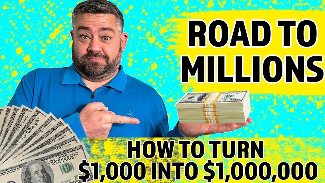 The Road To Millions Bankroll - How to Turn $1,000 into $1,000,000 - Tuesday July 4th