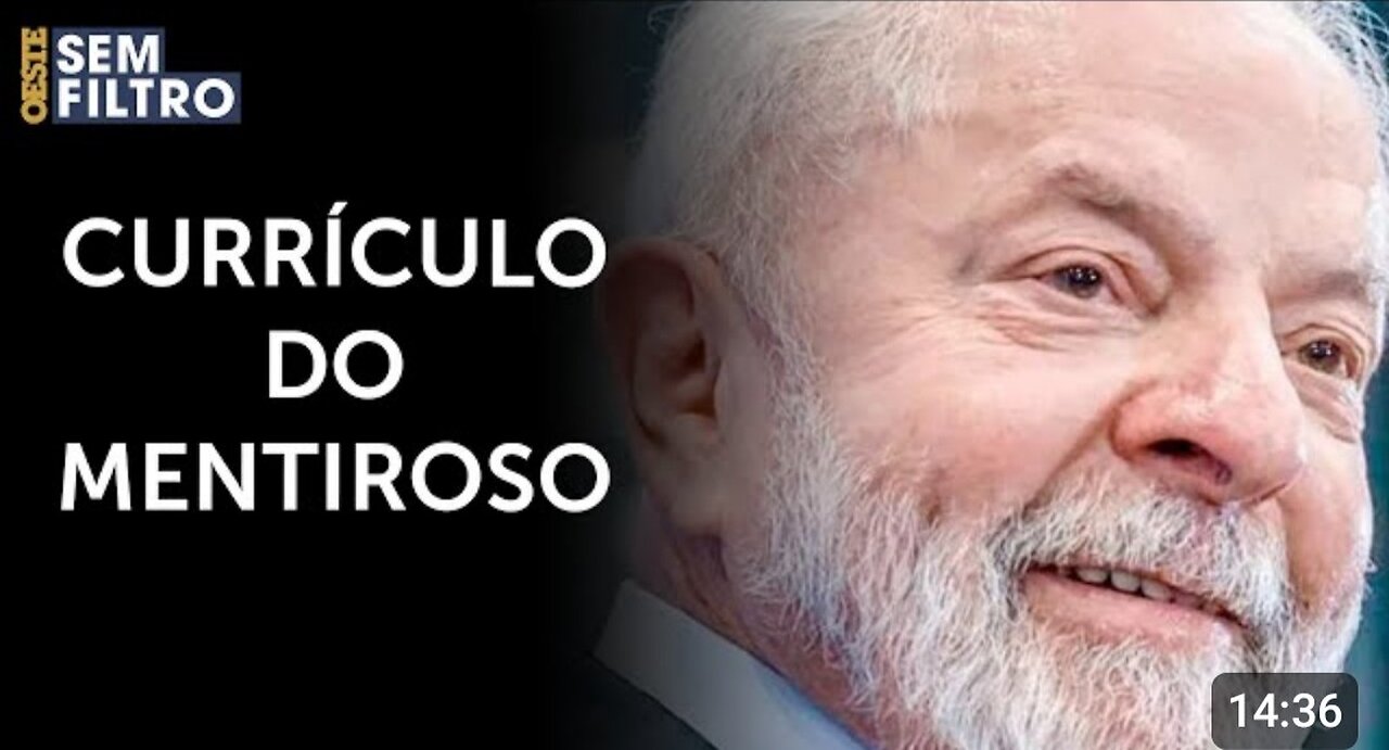 Especial Sem Filtro: cinco das muitas mentiras de Lula | #osf