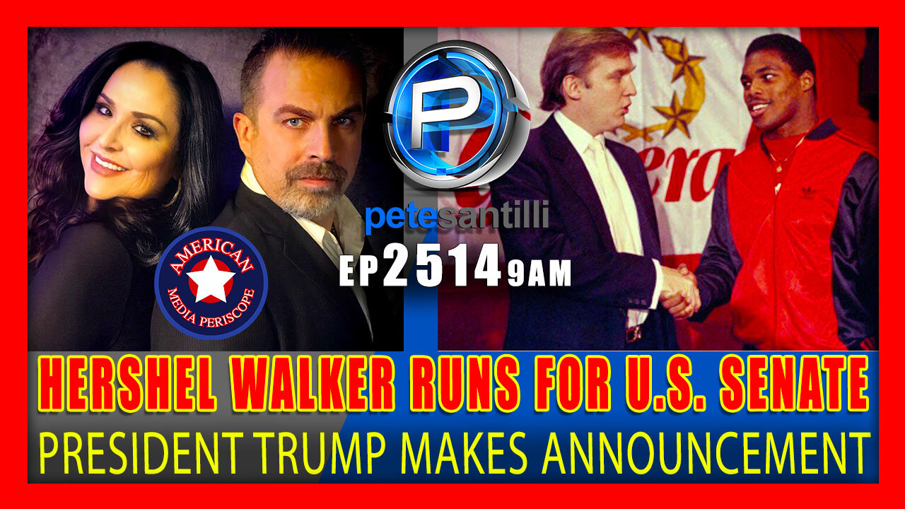 Live EP 2514-9AM Trump Announces Herschel Walker Running For U.S. Senate