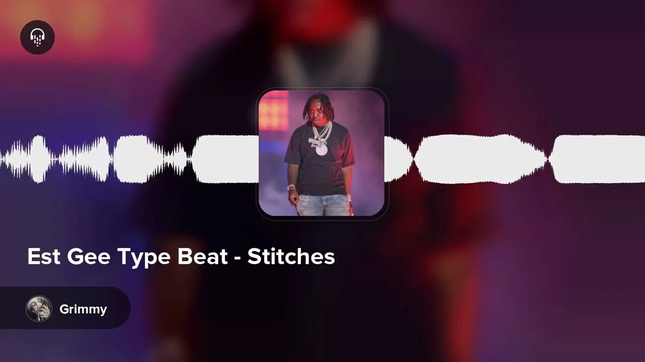 Est Gee Type Beat - Stitches