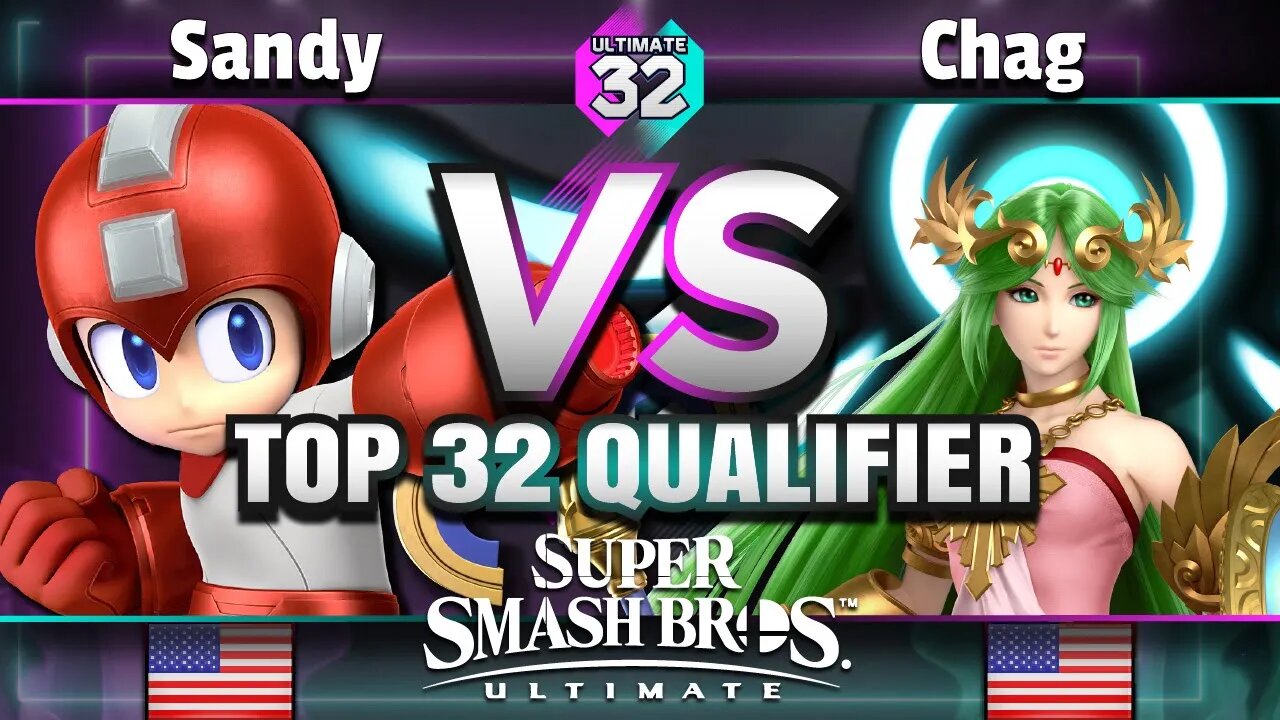 ULTIMATE 32 Top 32 Qualifier - Sandy (Megaman) vs. AAA|SF | Chag (Palutena) - Smash Ultimate