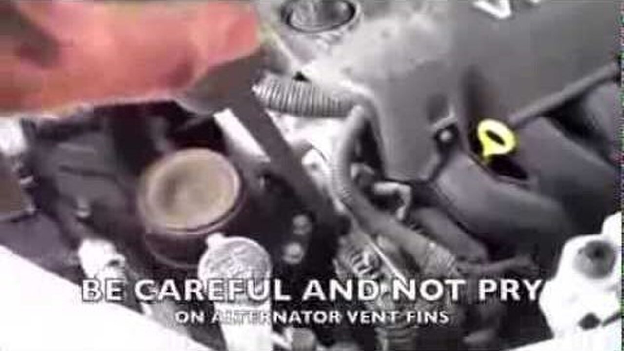 [SIMPLE] drive belt Replacement Toyota Yaris Scion XA √ Fix it Angel