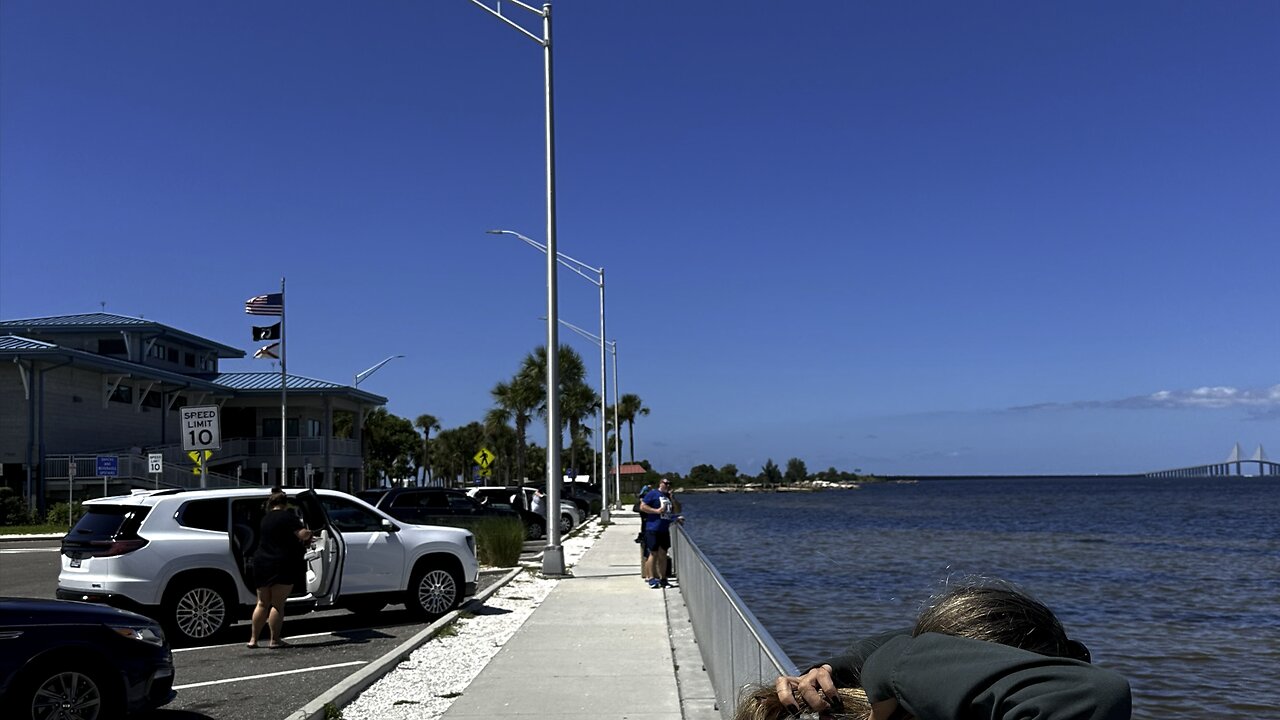 Rides In Paradise | Sunshine Skyway Bridge to Fort Desoto | 4K