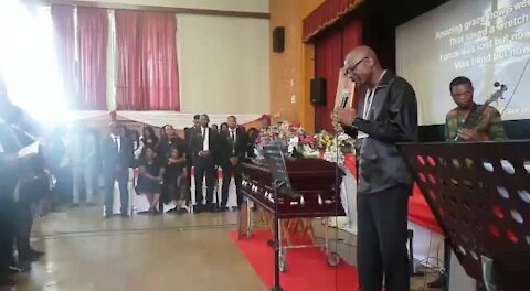 SOUTH AFRICA - Johannesburg - Enoch Mpianzi funeral (iDv)