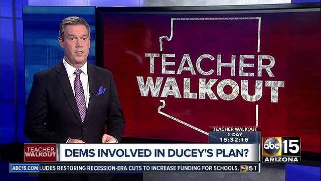 Debate begins over Governor Ducey's budget deal for teachers