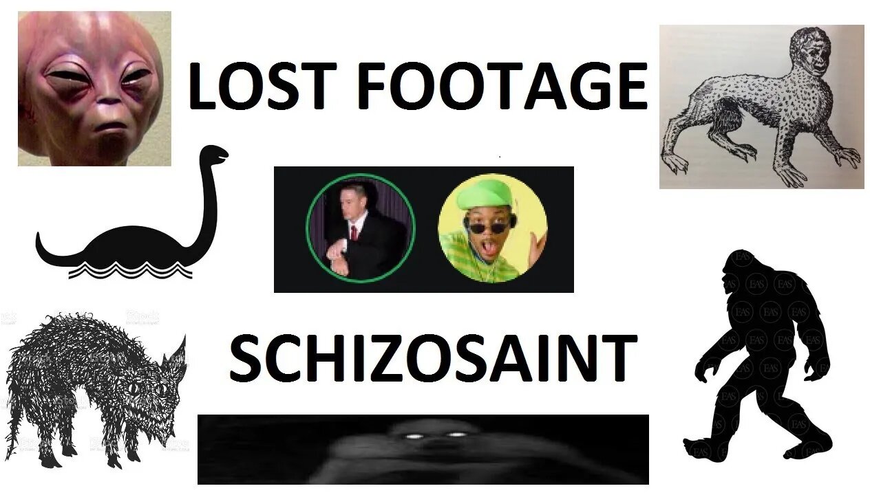 Lost Footage w/SchizoSaint: Short Rifles, Unity Mounts, Cryptid Hunting, Aliens...