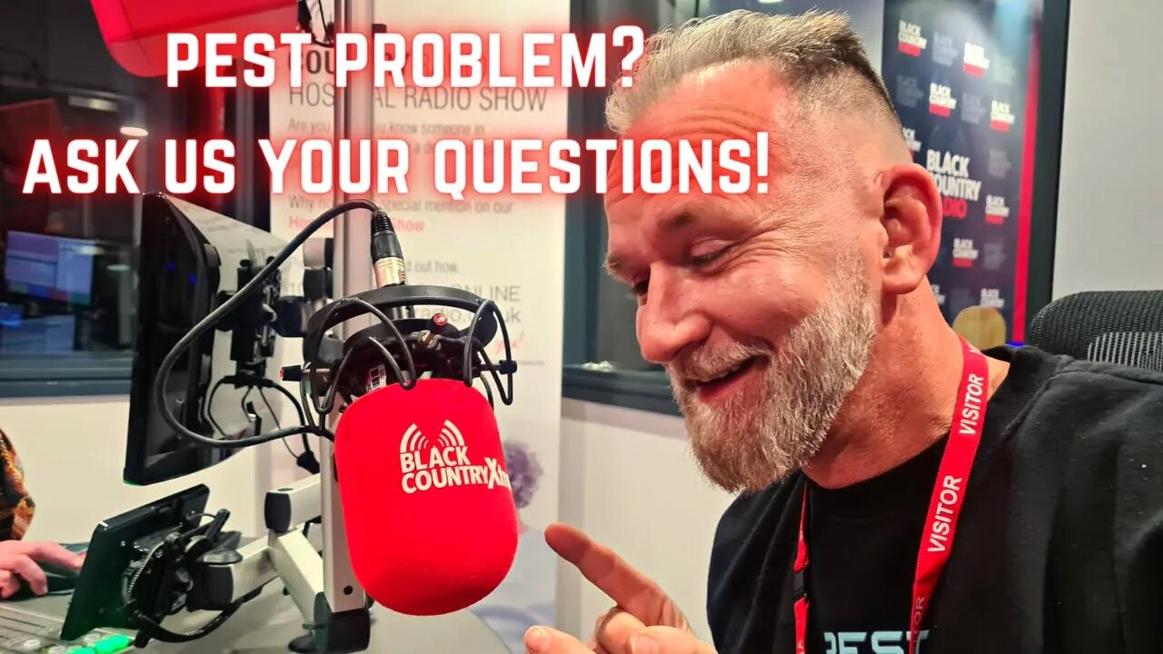 Do you have a pest problem? Ask us and we will answer your pest questions! BLACK COUNTRY RADIO EP1