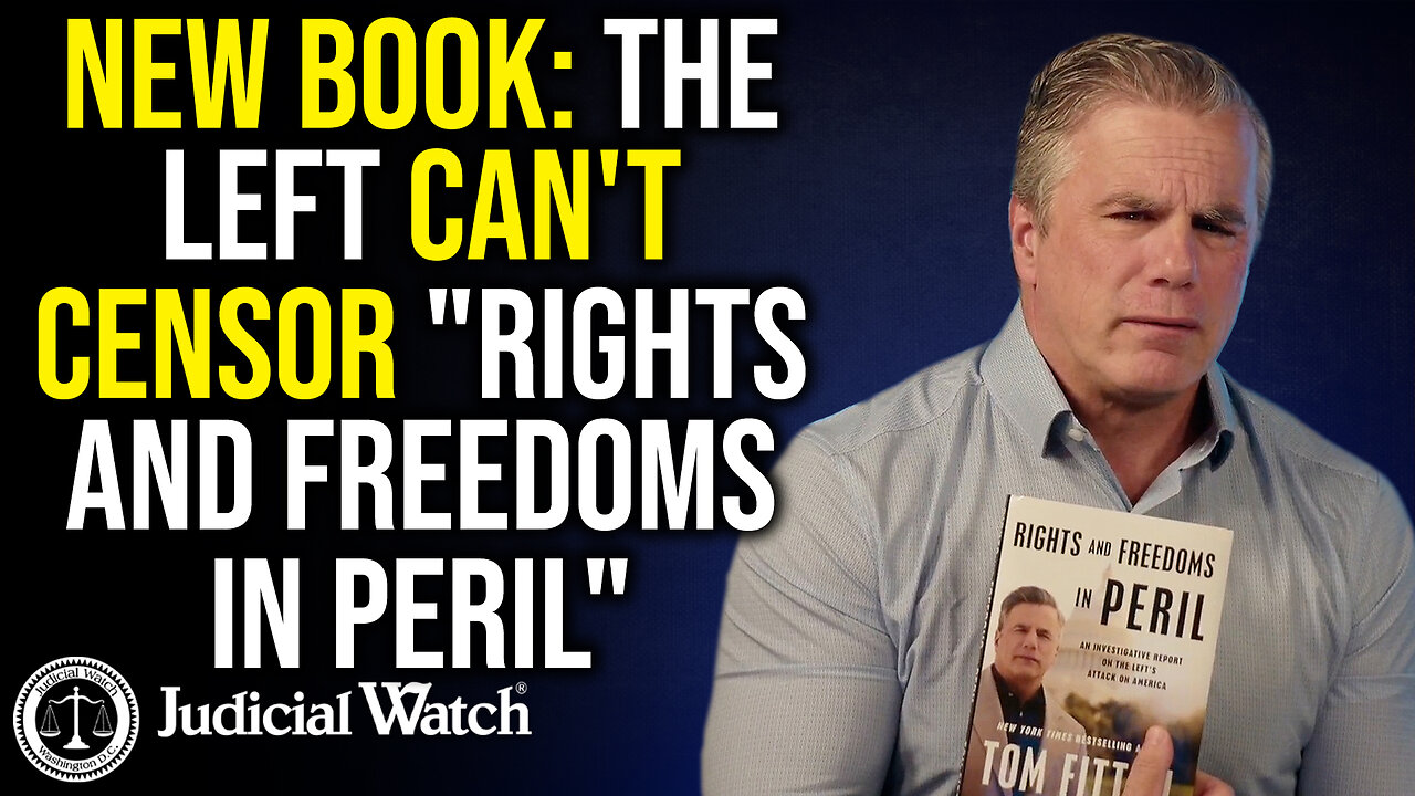 NEW BOOK: The Left Can't Censor "Rights and Freedoms in Peril"