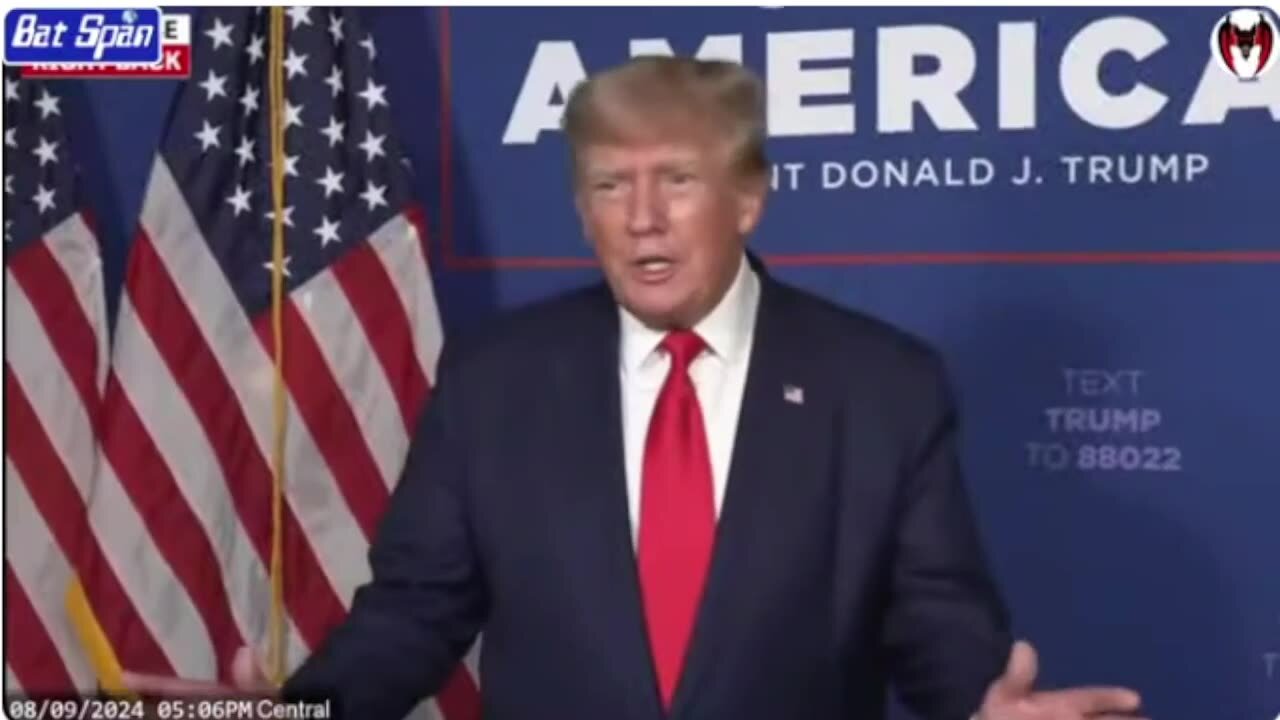 LIVE - President Trump Speaks At Rally In Bozeman Montana - 9 August 2024