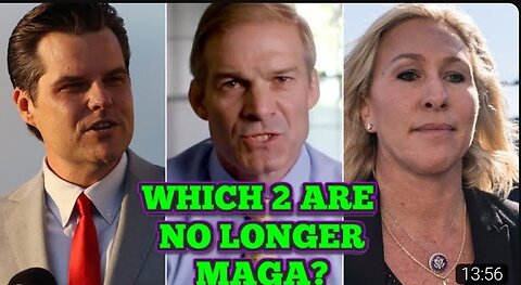 BAD NEWS FOR JIM JORDAN AND MARJORIE TAYLOR GREENE