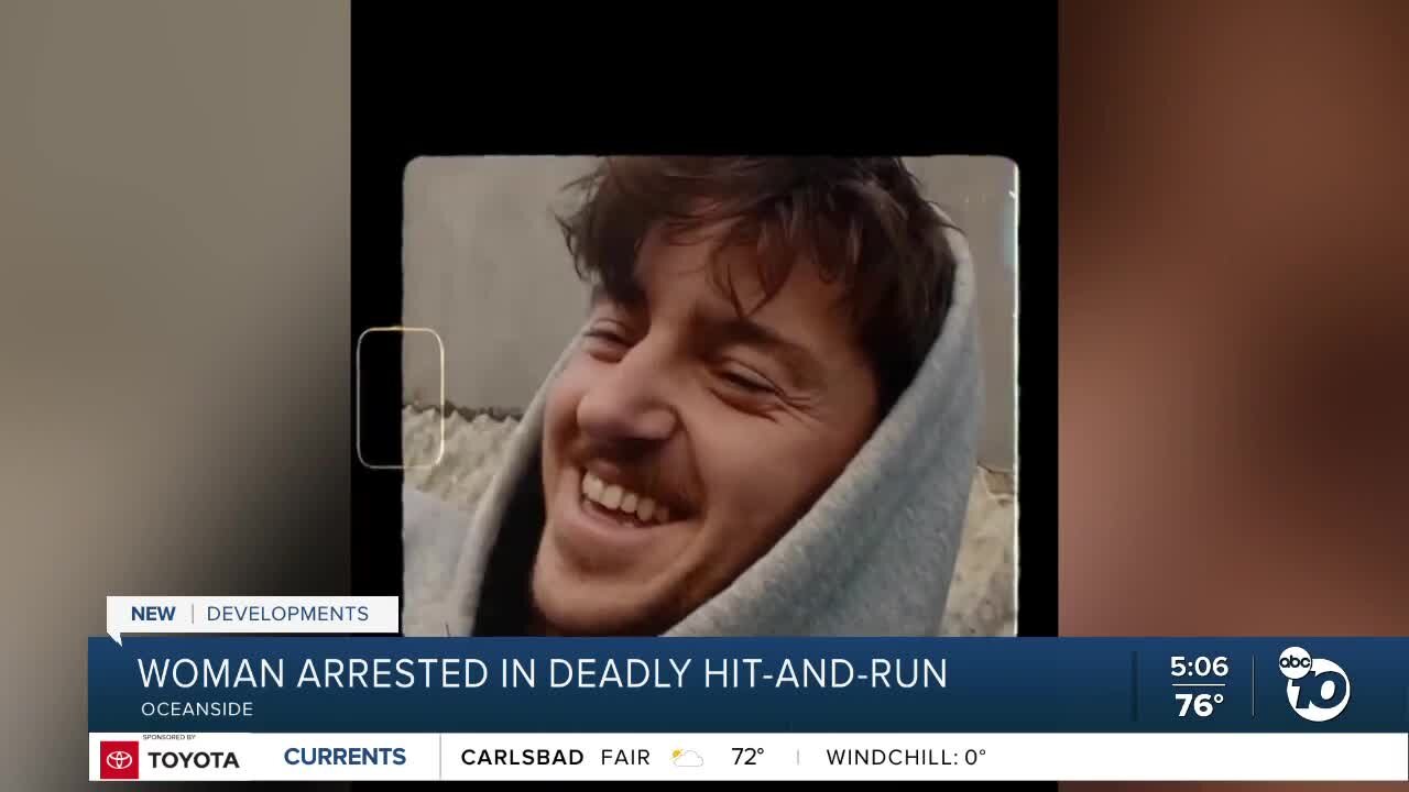 Oceanside woman arrested in deadly hit-and-run crash
