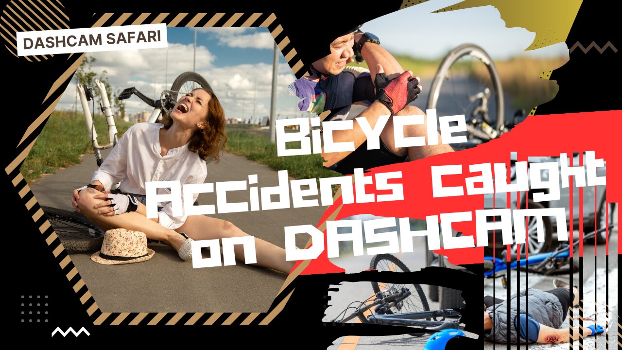 Spokes and Laughs: Hilarious and serious Bicycle Mishaps Caught on Dashcam