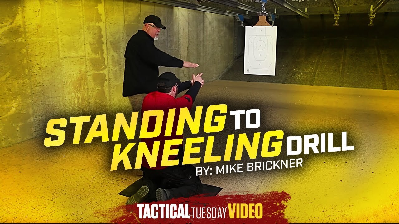Standing To Kneeling Drill: Gun Shooting Drill