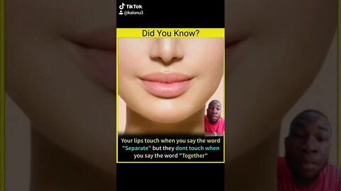 This is intresting fact about your lips