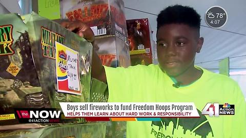 KCK boys learning work skills on Independence Day