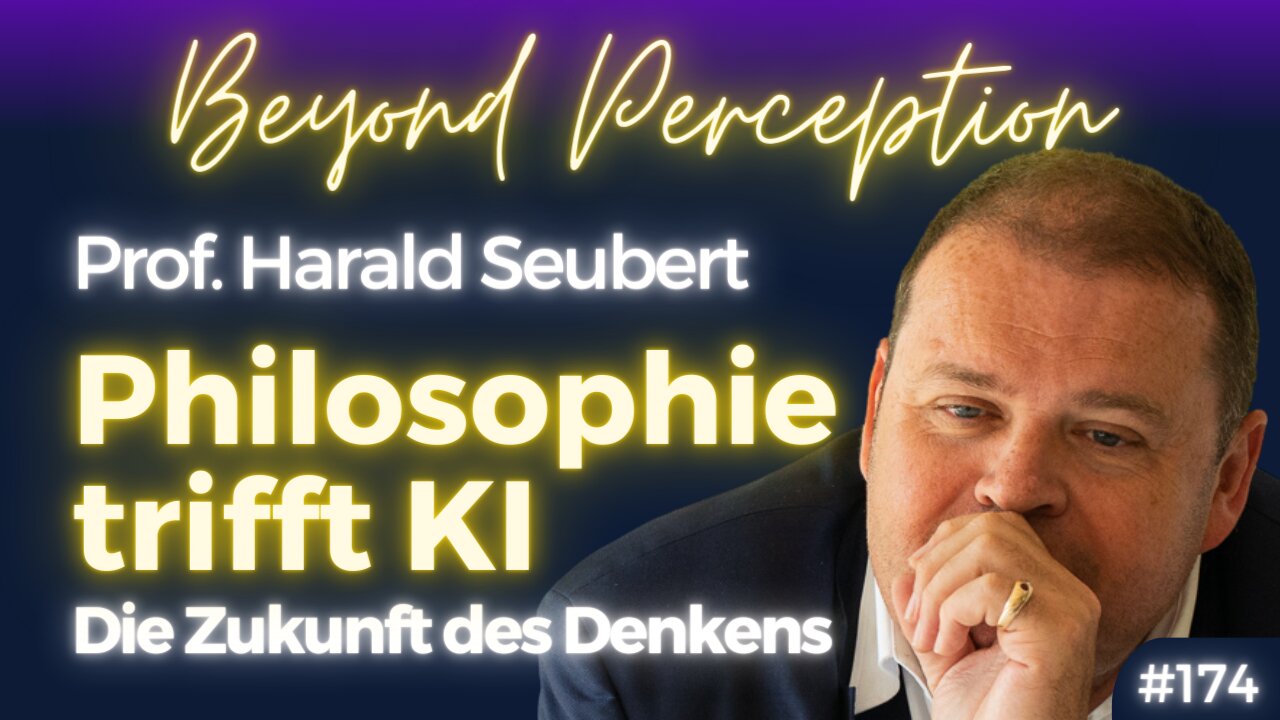 KI trifft Philosophie: Ethische & existenzielle Fragen unserer Zeit | Prof. Harald Seubert (#174)