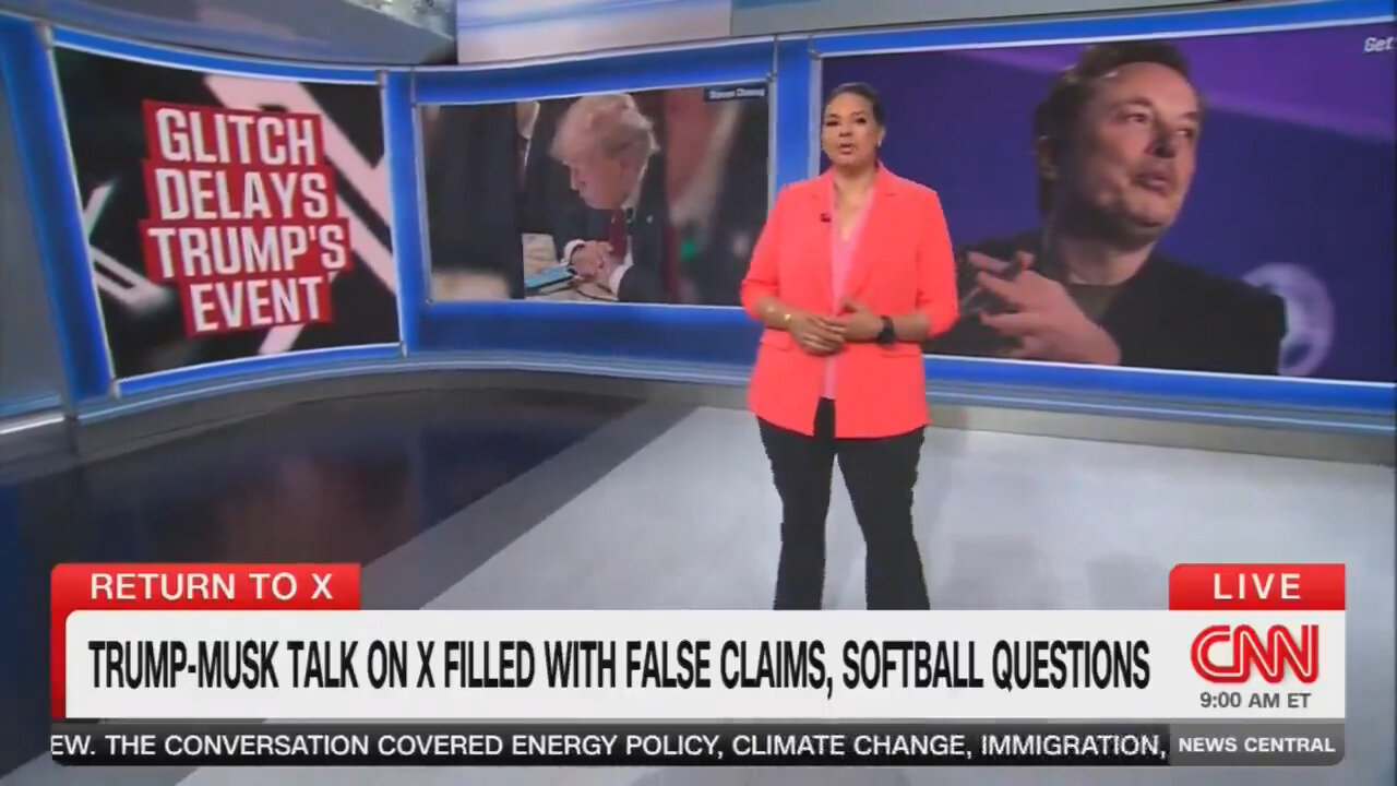 CNN Has A Temper Tantrum Over Elon Musk/Trump Interview