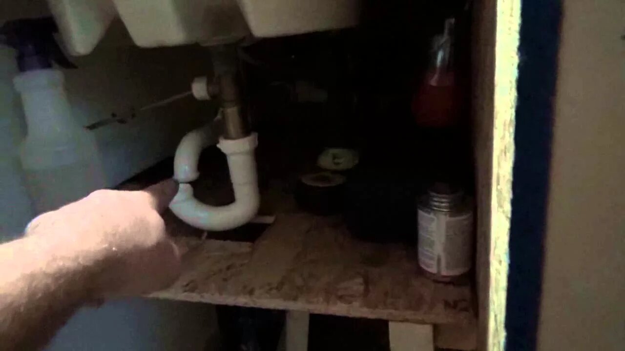 Built In Storage Under Tiny House Bathroom Sink