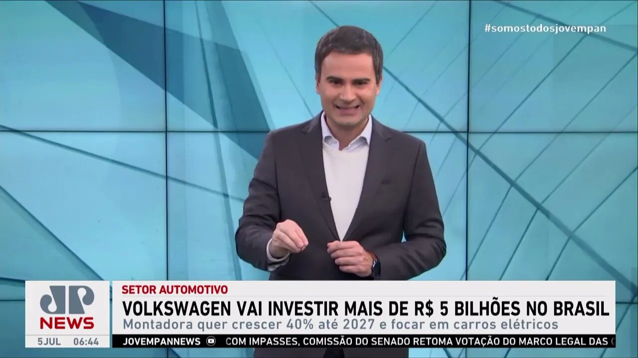 Bruno Meyer: Volkswagen vai investir mais de R$ 5 bilhões no Brasil