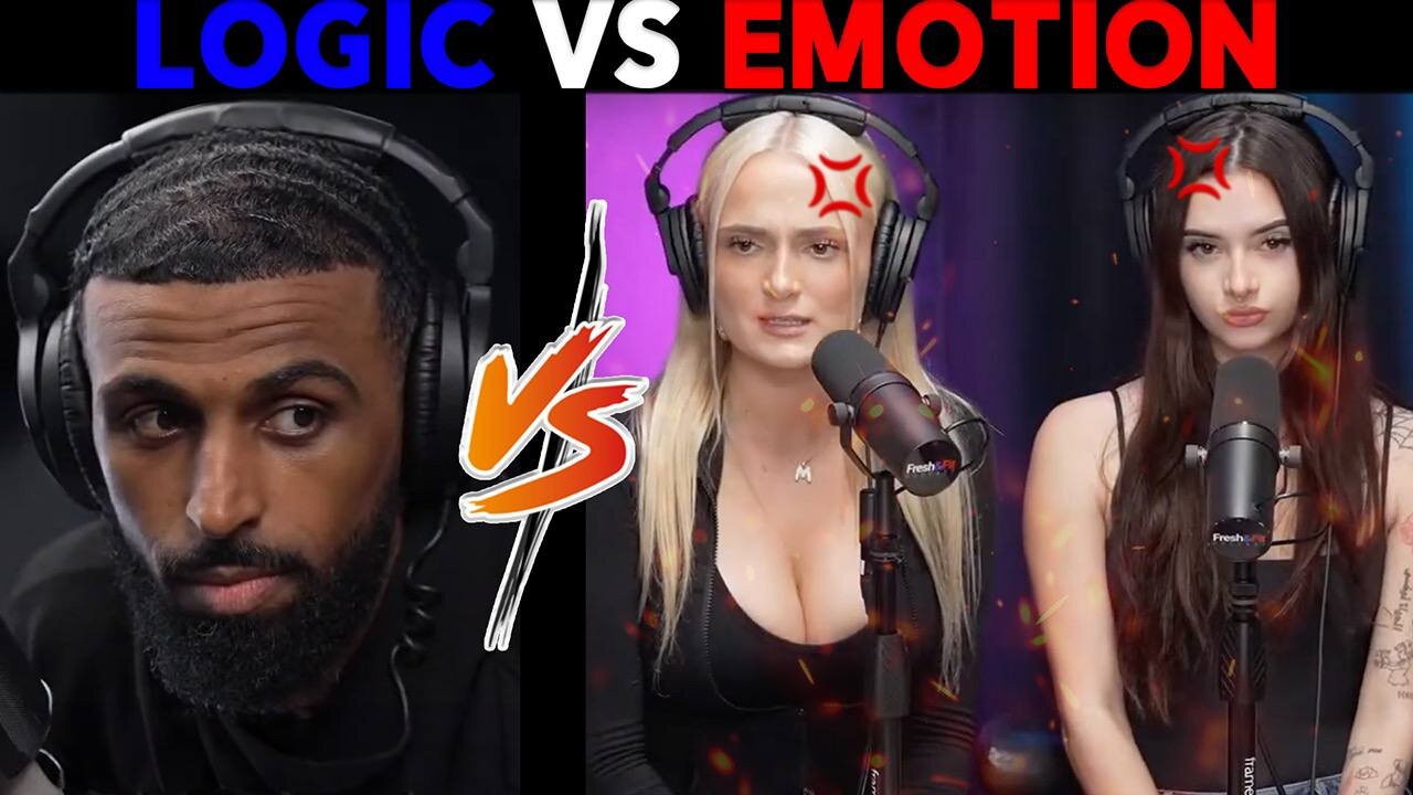 Logic vs Emotion (10 women kicked off Fresh and Fit) - IWAM Ep. 773