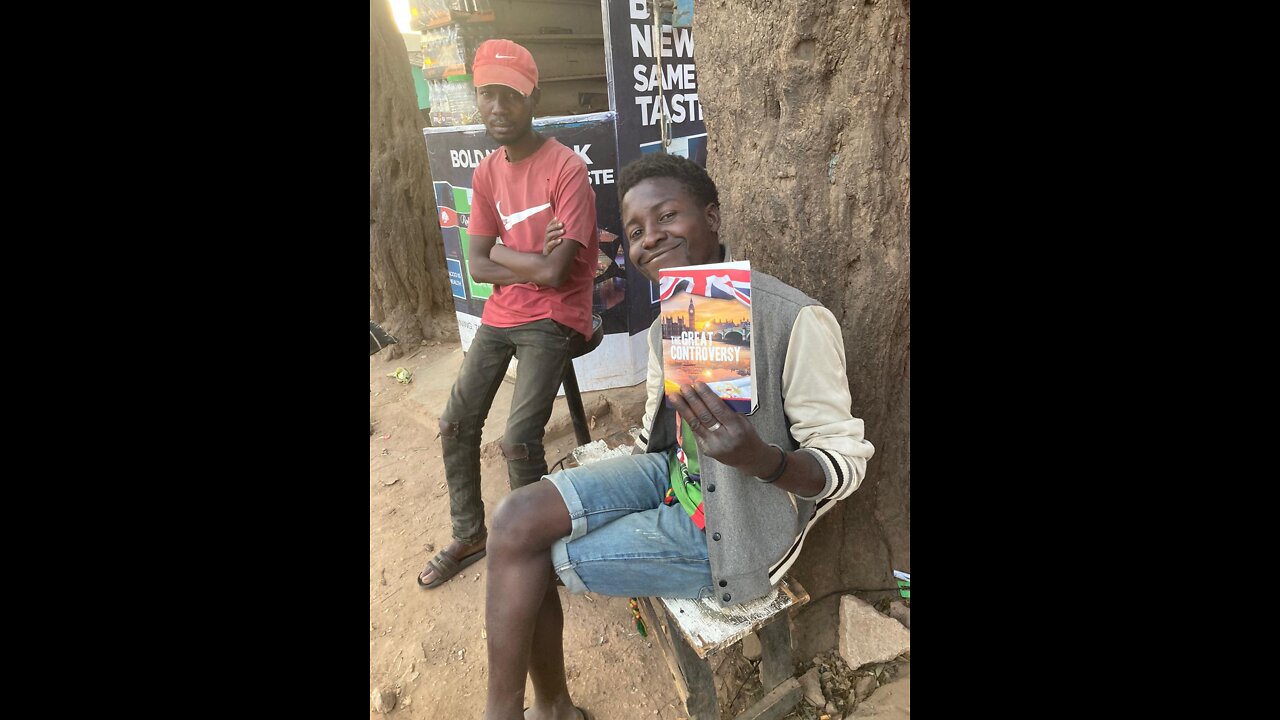 Zambia & 13,000 Great Controversy books