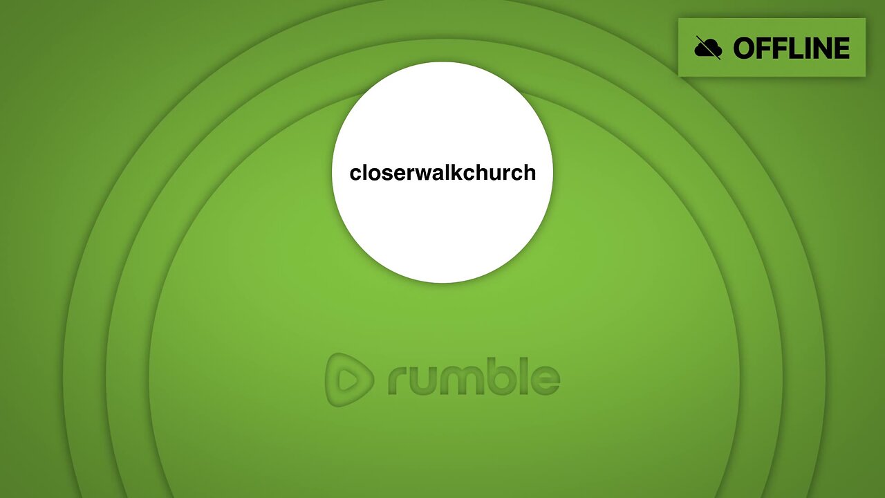 Sunday Service @ Closer Walk Church 8/11/24