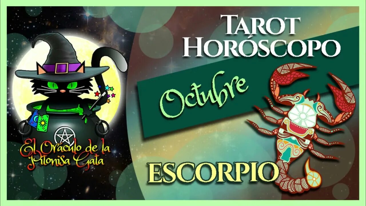 🌸ESCORPIO🌸octubre 2022🧙‍♂️ TAROT Predicción signos del HORÓSCOPO 😺