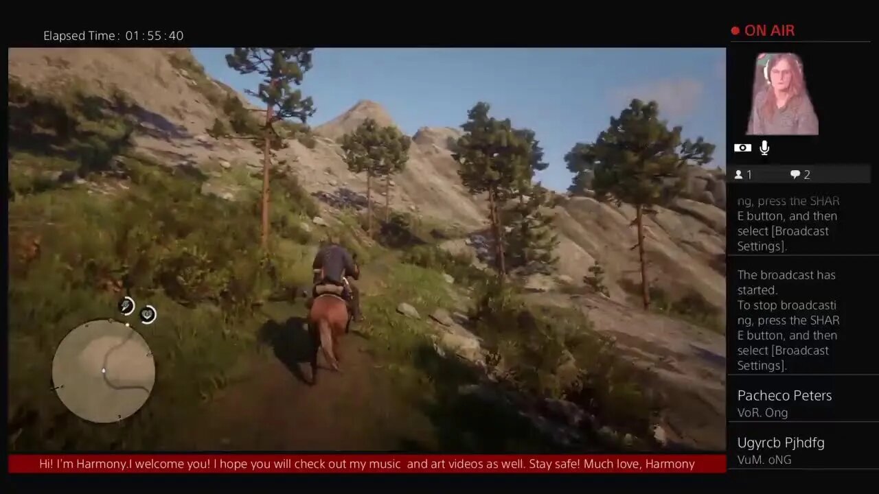 LarrysGirl1965's Live PS4 Broadcast Red Dead Redemption 2 Continued pt 12