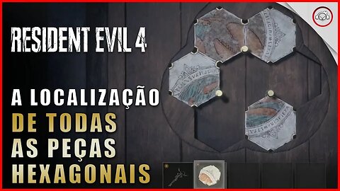 Resident Evil 4 Remake, A localização de todas as peças hexagonal | Super-Dica