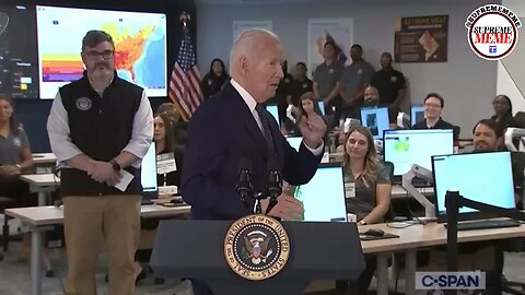 Joe Biden Goes On An Extreme Weather Rant!