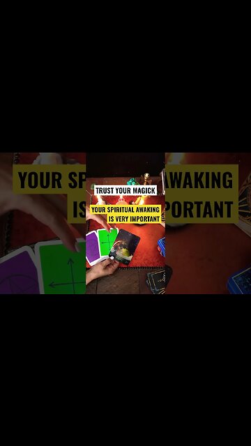 TRUST YOUR MAGICK URGENT TAROT MESSAGE #shortsfeed #spiritualawakening #tarotshort #dailytarot 🦋🔥