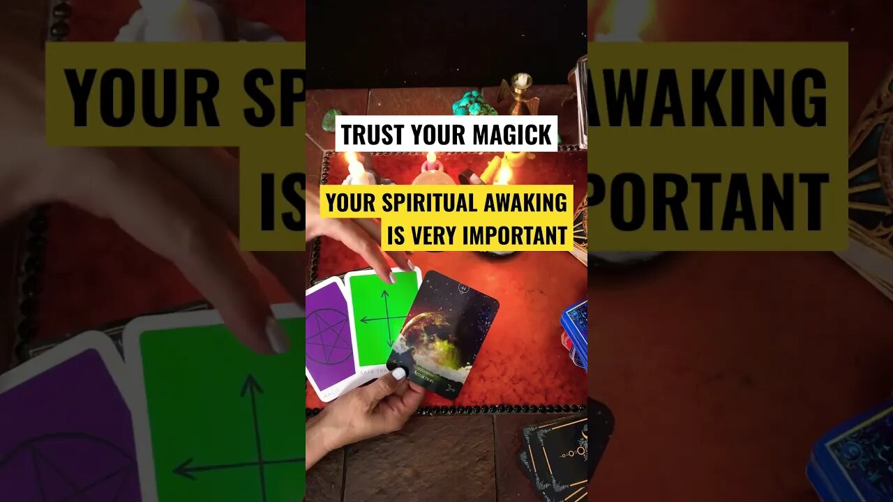 TRUST YOUR MAGICK URGENT TAROT MESSAGE #shortsfeed #spiritualawakening #tarotshort #dailytarot 🦋🔥