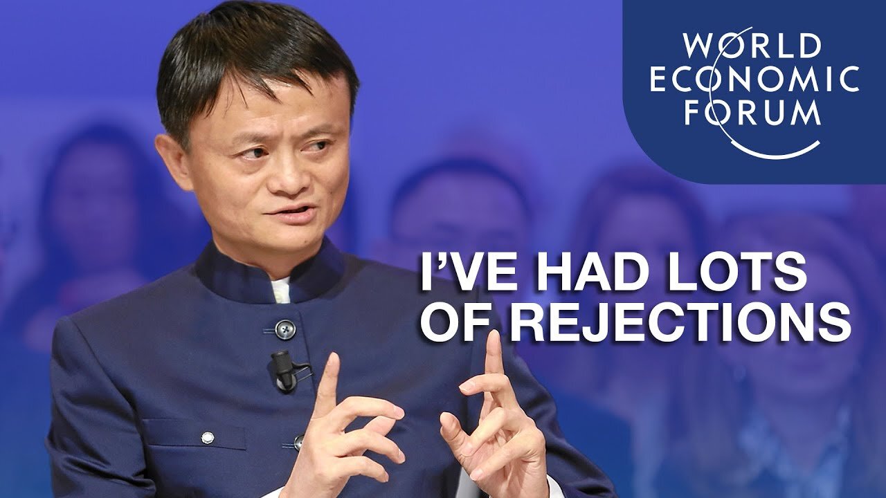 Jack Ma I have Had Lots Of Failures And Rejections Davos