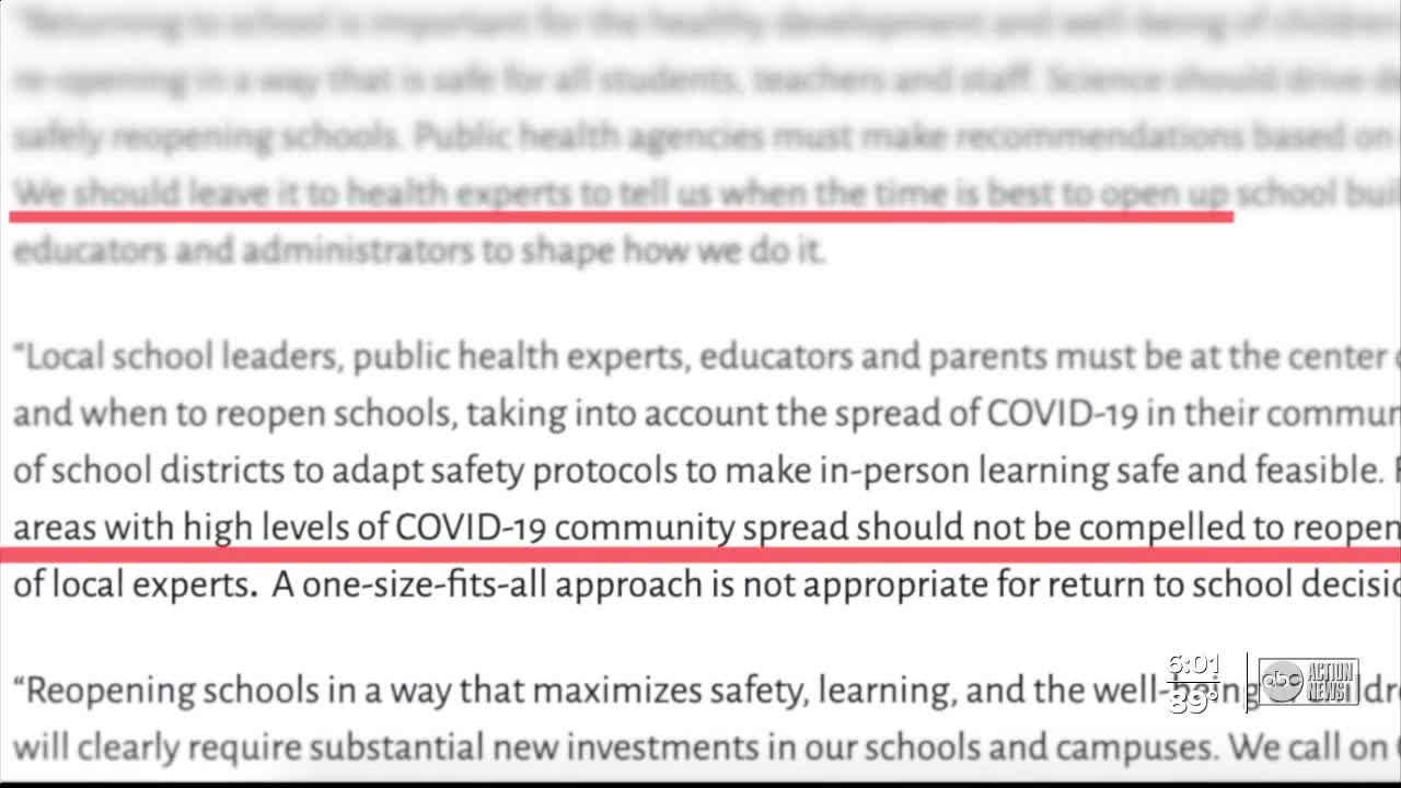 Local pediatrician says data and science should determine school reopenings