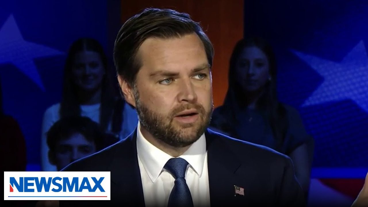 JD Vance torches Democrats' rhetoric about Trump | NEWSMAX Town Hall