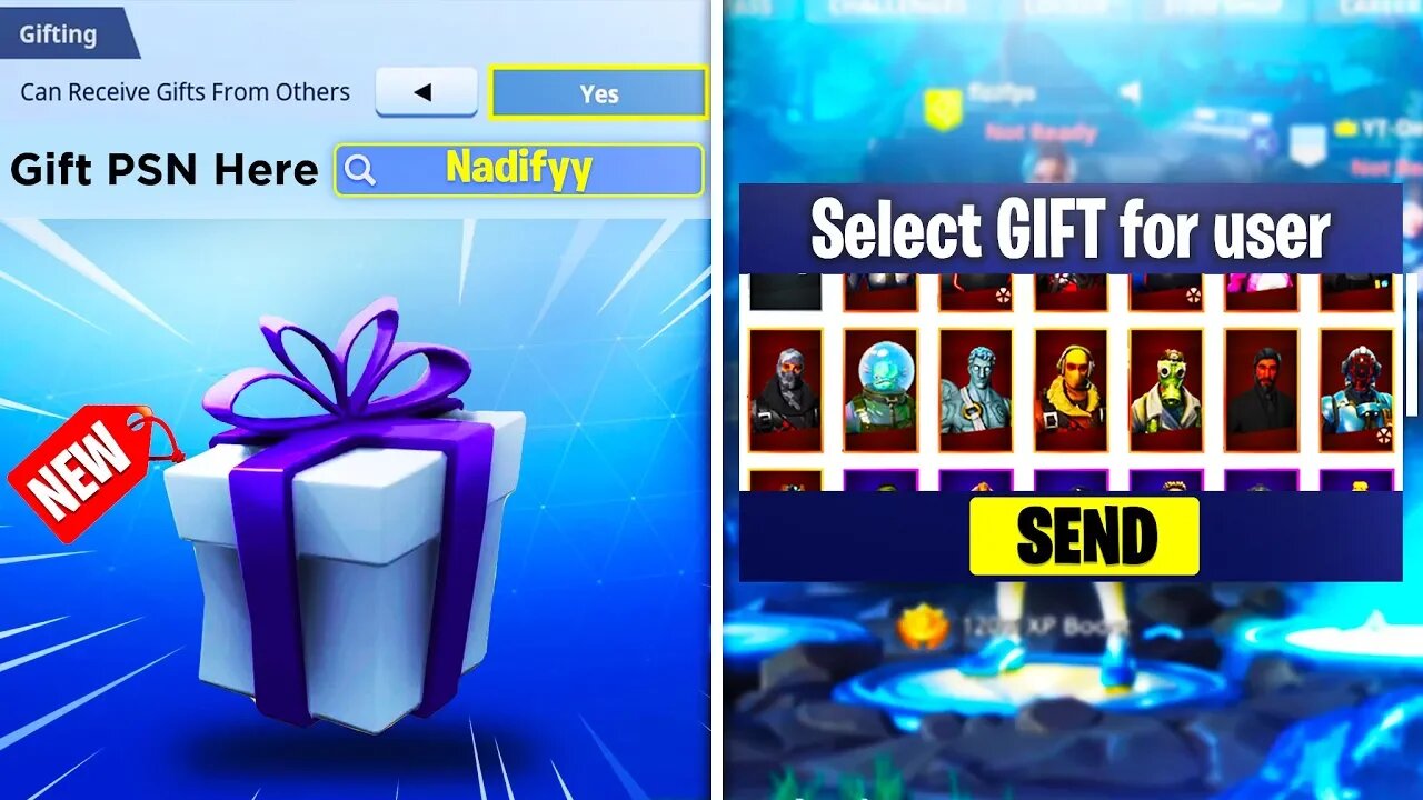 *NEW* "Gifting System" COMING SOON TO FORTNITE! - Fortnite Battle Royale GAMEPLAY!