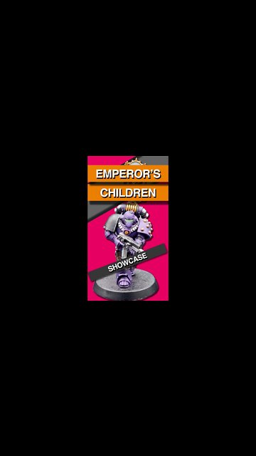 Emperor's Children Heresy-era marine SHOWCASE!!!⚡ QUICKIE ⚡