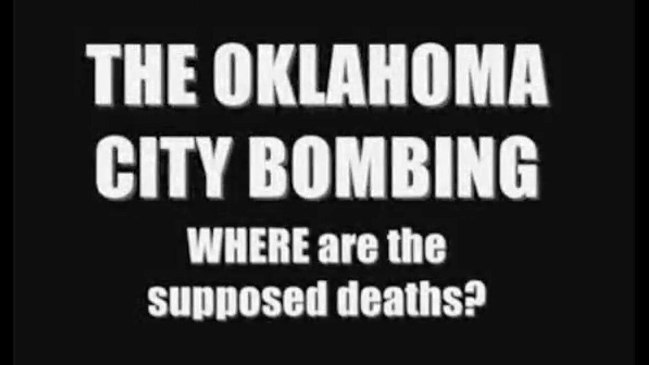 💣🇺🇸 Where are the Oklahoma City Bombing Victims❓▪️ 1995 OKC Bombing 👀